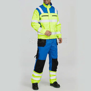 Traje de Seguridad para Exteriores de Alta Resistencia con Cierre Frontal y Tela Suave, con Costuras Duraderas - Product Image 3