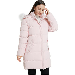 Veste matelassée moderne et tendance pour femmes, tissu tissé respirant, coupe-vent, isolation thermique - Product Image 1