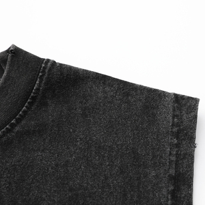 OEM Logo personnalisé vente en gros mode 100 coton vintage lavé à l'acide débardeur hommes en détresse débardeur personnalisé pierre lavé débardeur - Product Image 5