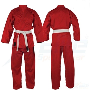 Uniforme de karate con logotipo personalizado, ropa cómoda de algodón para artes marciales, proveedor al por mayor, traje resistente para entrenamiento de kick boxing - Product Image 6