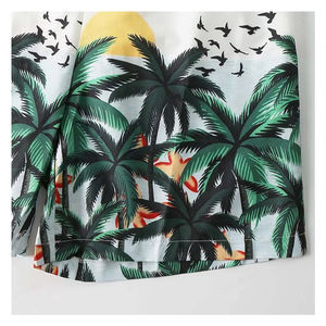 Pantalones cortos informales de playa de verano de alta calidad para hombre, trajes hawaianos, patrón sólido de estilo callejero transpirable, venta al por mayor - Product Image 5