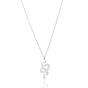 Collar con Colgante de Diseño Láser para Mujer, Estilo Minimalista Moderno, Joyería Turca Hecha a Mano al por Mayor en Plata de Ley 925 - Product Image 3