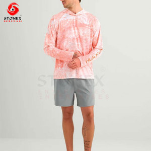 Wholesale Men's <b>UV</b> <b>Protection</b> Fishing <b>Hoodie</b> Quick Dry Long Sleeve Athletic Performance <b>hoodie</b> - Product Image 4