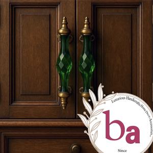 Tirador de cristal marrón de estilo moderno, tiradores de calidad para cocina, baño, sala de estar, cajones, armarios de dormitorio, armarios - Product Image 2