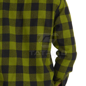 Chemises en flanelle 100% coton, écologiques, durables, respirantes, à séchage rapide, personnalisables, pour hommes, décontractées, nouvelle collection automne - Product Image 6