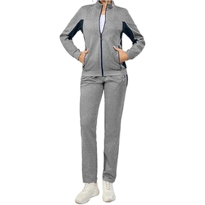 Ensemble de survêtement pour femmes, 2 pièces, léger, respirant, avec capuche, pantalon de jogging, imprimé brodé, différentes couleurs, fitness, sport, grande taille - Product Image 6