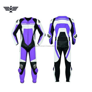 ชุดแข่งรถมอเตอร์ไซค์แบบชิ้นเดียวสำหรับผู้ชายรุ่นใหม่ล่าสุด คุณภาพพรีเมียม ดีไซน์ทันสมัยจาก Empire Trend Wear ผลิตจากหนังระบายอากาศ ป้องกันรังสียูวี แขนยาวเต็มตัว - Product Image 5