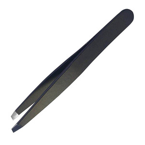 Pinzas Profesionales para Cejas Inclinadas de Acero Inoxidable, Pinzas para Depilación - Product Image 2