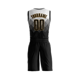 100% Polyester Made Team Wear Basketball Uniforms Wholesale Price Sublimation Basketball Uniforms for <b>Boys</b> OEM Service - Product Image 2