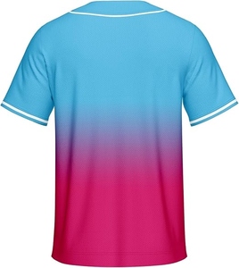 Maillot de baseball personnalisé en gros Tissu durable et respirant de qualité avec nom et numéro Vêtements de softball pour uniformes de meilleure performance - Product Image 5