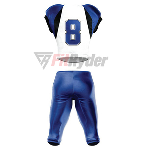 2024 uniformes de fútbol americano personalizados al por mayor equipo deportivo sublimado de secado rápido de alta calidad con patrón de bandera transpirable - Product Image 1