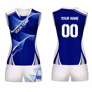 ชุดเครื่องแบบวอลเลย์บอลสำหรับผู้หญิงชุดเครื่องแบบลายพิมพ์ซับลิเมชันออกแบบได้ตามต้องการสินค้ามาใหม่ - Product Image 1