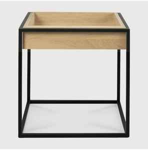 Luxury Modern <b>Square</b> Top <b>Side</b> <b>Table</b> Set Good Quality Iron 2 Pieces for Living Room and Bedroom Coffee <b>Tables</b> - Product Image 6
