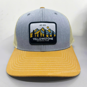 Casquettes de camionneur avec logo personnalisé du parc national Casquettes de camionneur personnalisées Gorras réglables d'extérieur de haute qualité Vêtements de sport au Vietnam - Product Image 1