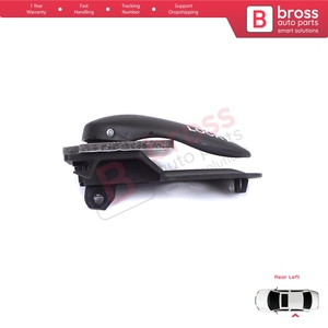 BDP1443-1 Rear Left Interior <b>Door</b> <b>Handle</b> Opener Black for Palio Siena MK1 178 1996-2016 Albea 178 2002-2012 713804614 - Product Image 4
