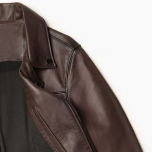 Chaquetas Personalizadas para Hombre de Secado Rápido, Último Diseño, Material Suave, Chaqueta de Cuero Genuino de la Mejor Calidad para Hombre - Product Image 4