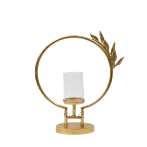 SOPORTE PARA VELAS CHAPADO EN ORO DE METAL DE LA MEJOR CALIDAD NUEVA COLECCIÓN SOPORTE PARA VELAS DE ARTESANÍA DE METAL CON CINCO TARROS PARA VELAS - Product Image 6