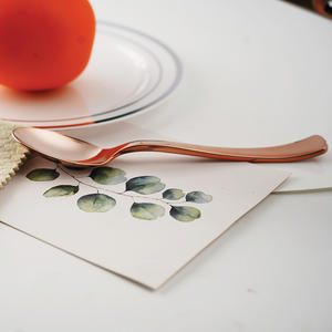 Tenedor de cuchara de té de plástico a buen <span class=keywords><strong>precio</strong></span> para acampar con logotipo personalizado al por mayor de lujo de marca única - Product Image 3