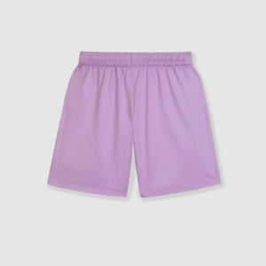 Pantalones cortos de gimnasio transpirables cómodos para hombre, pantalones cortos de tabla informales, cintura elástica, bolsillos, patrón sólido, pantalones cortos de poliéster 100% de secado rápido - Product Image 6