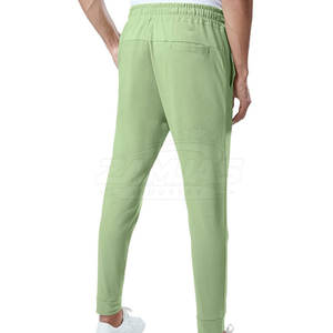 Pantalon de jogging grande taille pour homme, idéal pour l'extérieur, vêtement de sport, 100 % coton lavé - Product Image 5