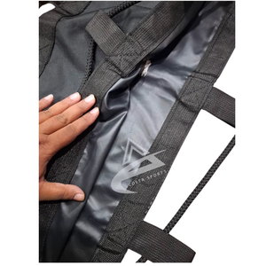 Caballo PVC 600D EE. UU. Producto de alta resistencia Bolsa de heno Cosido doble Bucles fuertes Impermeable Bolsa de heno finamente hecha - Product Image 2