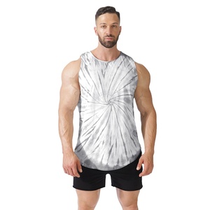 Nouveau débardeur de sport d'été pour hommes, séchage rapide, débardeur de fitness, vente en gros, imprimé personnalisé, débardeur de gym pour hommes - Product Image 1