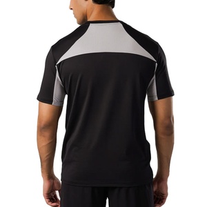 T-shirt d'entraînement personnalisé à manches courtes et col rond, 100 % coton écologique, modèle 2026, à personnaliser – Vente flash - Product Image 5