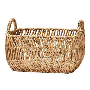 ตะกร้าผักตบชวาสานมือสำหรับจัดเก็บของในบ้านทำจากเวียดนาม - Product Image 3