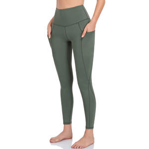 2025 Leggings de Yoga de haute qualité taille haute contrôle du ventre extensible doux brossé serré Gym Fitness Yoga sans couture collants - Product Image 4