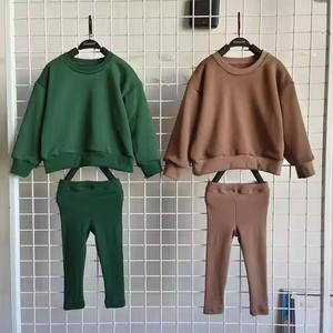 Conjunto de sudadera y pantalón de invierno para niños, conjunto de vestido para niños - Product Image 2