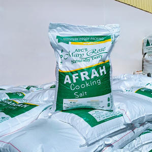 Sal Marina Refinada Sólida AFRAH 99.8% |   Sal de Mesa de Alta Pureza, Grado Alimenticio |   Saco Egipcio de 25 kg - Product Image 1