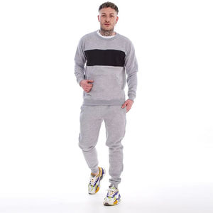 Ensemble de survêtement décontracté imprimé pour homme, écologique, streetwear, jogging d'hiver, 100% coton, léger, personnalisable, service OEM - Product Image 5