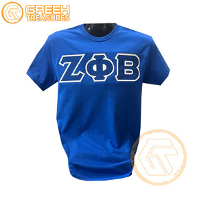 Wholesale Customized Zeta Phi Beta 100% Cotton T-Shirt High Quality XL Casual Sorority Apparel Women Breathable - Product Image 6