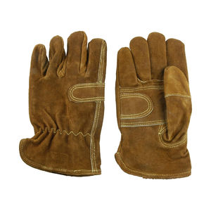 2025 nouveauté gants de conducteur en cuir de daim de vache doublure en Kevlar meilleure adhérence pour les travaux industriels gants de sécurité couche supplémentaire paume - Product Image 5