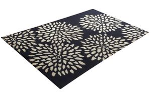 Alfombra de área de lana con mechones a mano India Diseño floral de tráfico pesado Fabricado directamente por el fabricante para interiores de hogares - Product Image 2