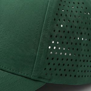 Casquette de baseball en coton 6 panneaux de qualité supérieure 2023, vente en gros, logo personnalisé, style streetwear, chapeaux de sport respirants et ajustables - Product Image 5