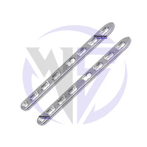 Placa de Bloqueo de Implantes Ortopédicos de Acero Inoxidable de 2.0 mm, Instrumento Quirúrgico Veterinario Reutilizable para Operaciones en Perros - Product Image 1