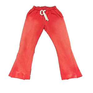 Pantalones de Carpintero Vintage Marrones Personalizados para Hombre, Pantalones Cargo de Carpintero Desgastados con Paneles Insertados y Acampanados - Product Image 5