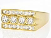 Anillo de boda de Plata de Ley 925 para hombre con moissanita de 3.24ctw oro sobre plata con diamante regalo de joyería para hombre para marido - Product Image 4