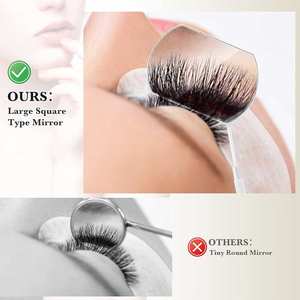 กระจกต่อขนตาแบบมือถือมืออาชีพมีความแม่นยำเบาสำหรับการใช้งานส่วนตัวที่สมบูรณ์แบบ - Product Image 3