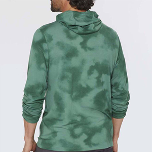Sudadera con Capucha Tie-Dye para Hombre, Diseño Personalizado OEM, Corte Holgado y Largo, Proveedor de Sudaderas con Capucha Tie-Dye - Product Image 3
