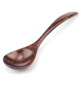 Cucharas de sopa de madera hechas a mano para utensilios de cocina antiadherentes para el hogar y accesorio de Hotel cuchara de sopa más vendida - Product Image 4