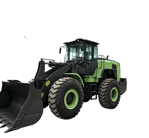 Chargeuse sur pneus électrique verte XC968EV-ULTRA, 6 tonnes, équipement de construction robuste, roulement moteur haute efficacité - Product Image 5