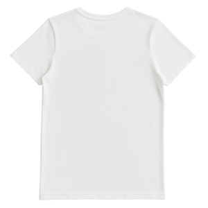 Camiseta Blanca de Manga Corta con Cuello Redondo para Mujer, 100% Algodón Orgánico de Lujo, Preencogido, Certificado GOTS, Ajuste Clásico, Suave y Premium - Product Image 2