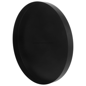 Plateau de service au design rond en or élégant de vente chaude avec finition polie pour un divertissement élégant à la maison - Product Image 2