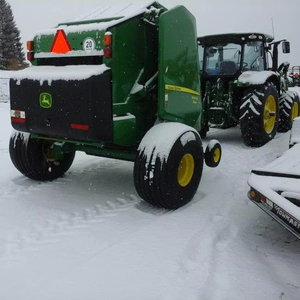 John Deeree Round Hay Baler <b>Straw</b> <b>Baling</b> Machine for Sale Corn Silage Round Baler Wrapper Machine - Product Image 6