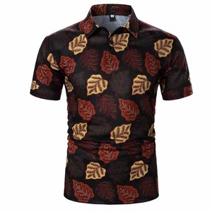 T-shirt pour homme en polyester/coton imprimé par transfert thermique personnalisé, tissu 220g, coupe classique, respirant et écologique - Product Image 1