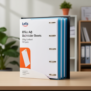 Leitz A4 <b>Divider</b> Sheets 200g Cardboard 100-Pack File <b>Folder</b> Accessories - Product Image 3