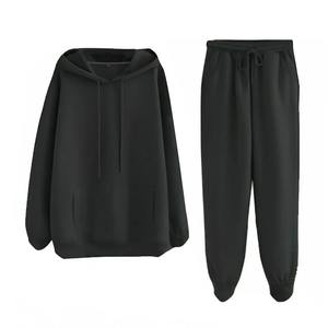 2025 femmes confortable élégant à capuche pantalon ensemble coupe régulière chaud doux sport poches pour confort respirant dame vêtements de sport - Product Image 6