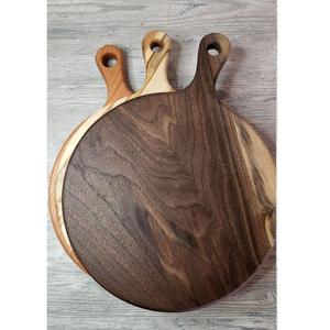 เขียงไม้สีเข้มคุณภาพพรีเมียม ลายไม้สวยงาม เป็นมิตรกับสิ่งแวดล้อม ป้องกันแบคทีเรีย อุปกรณ์ครัว ของขวัญรอมฎอนและอีด - Product Image 1